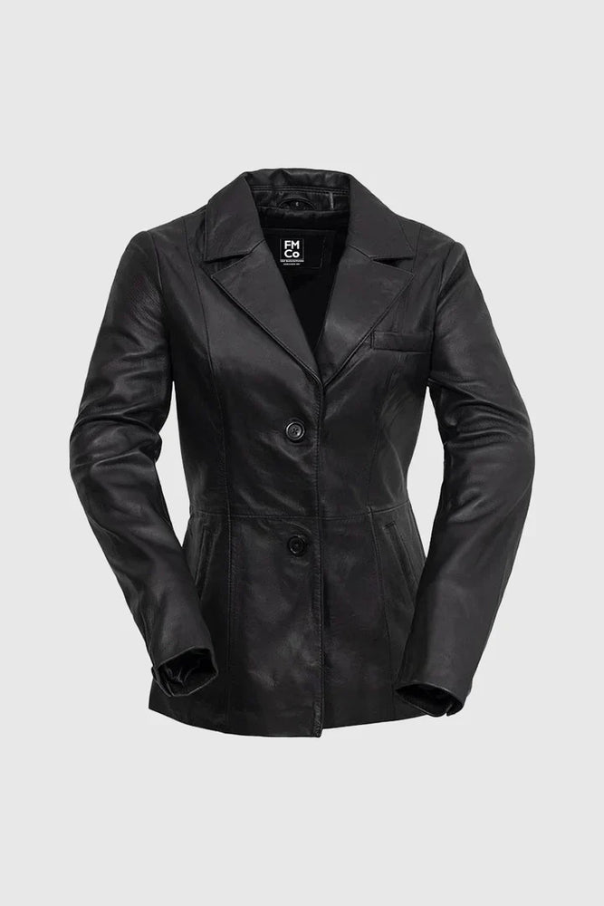 PulsePoint Womens Fashion Leather Jacket