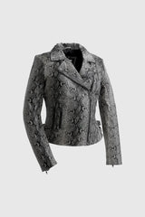 ZipZenith Women's Leather Jacket