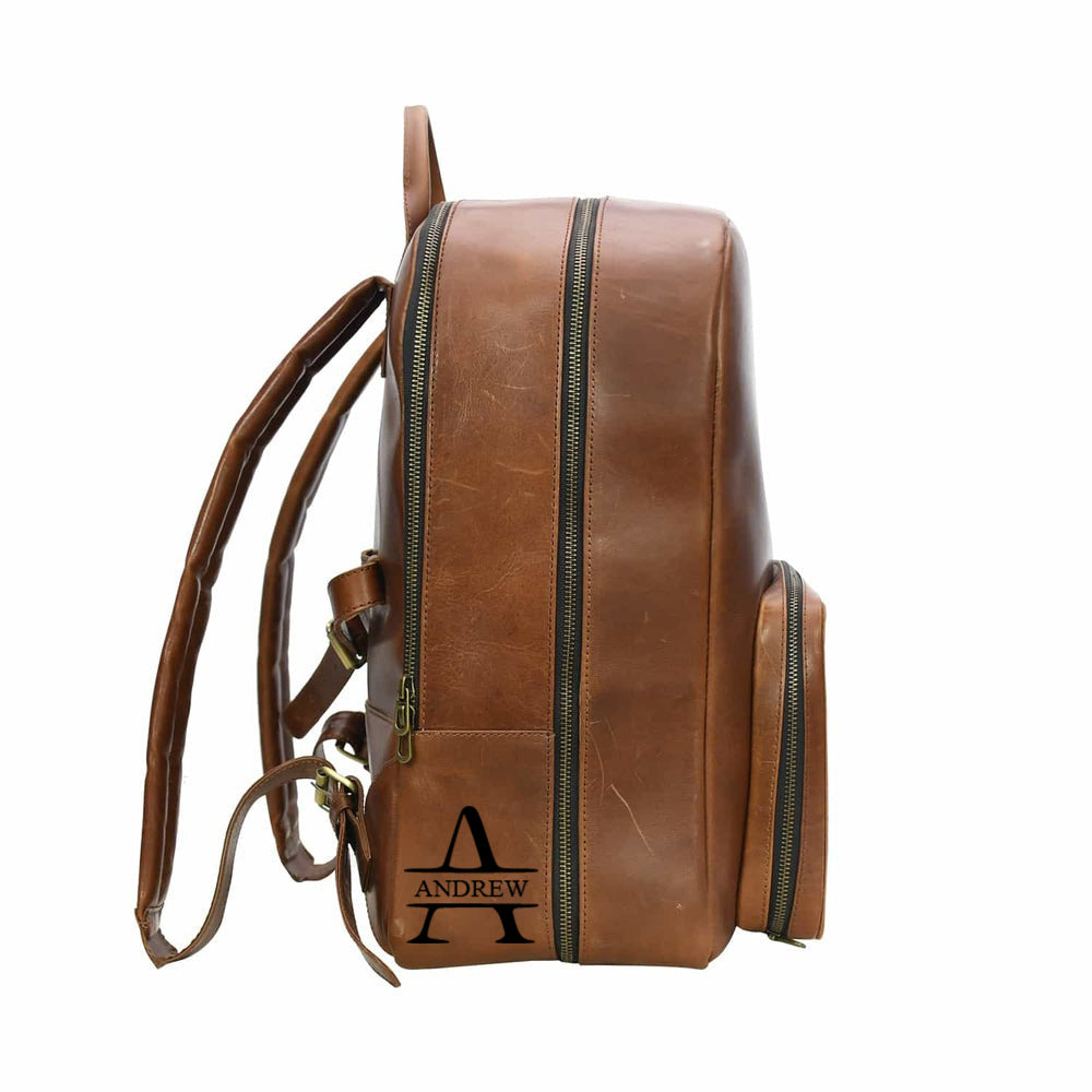 Empire Carry Leather Backpack
