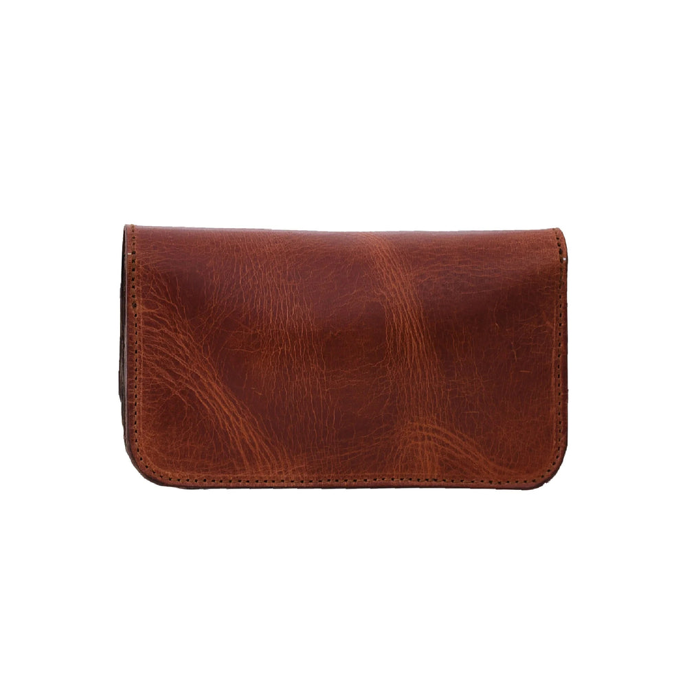 Brown Small Trucker Wallet