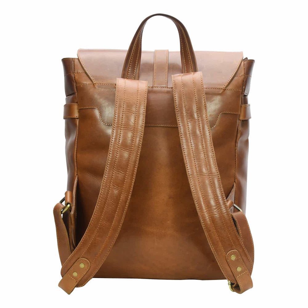 Traveler Leather Backpack