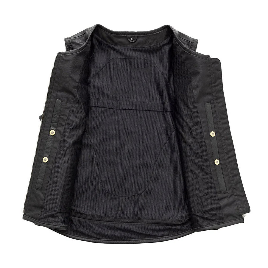 Throttle Chic Women's Motorcycle Leather Vest