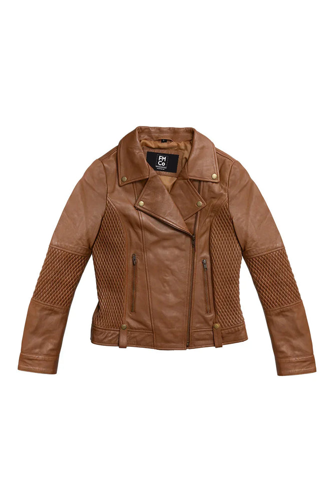 LuxeLayer Women's Leather Jacket