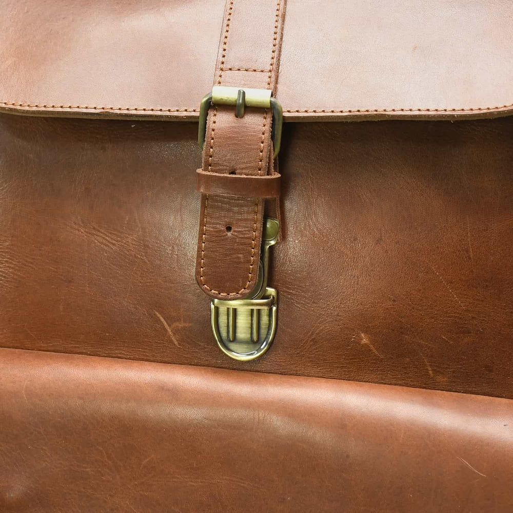 Traveler Leather Backpack