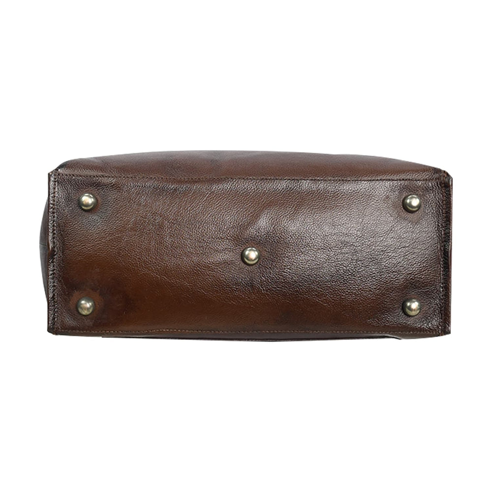Fifth Avenue Leather Tote Bag