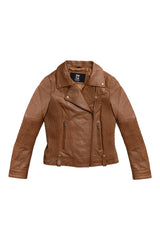 SleekSpire Womens Fashion Leather Jacket