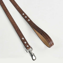 NY Luxe leather Dog Leash
