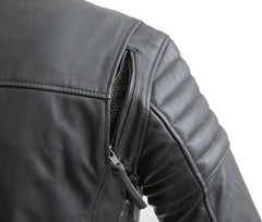 Broadway Icon Men's Leather Motorcycle Jacket