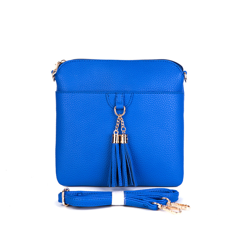 Tassel Charm Crossbody