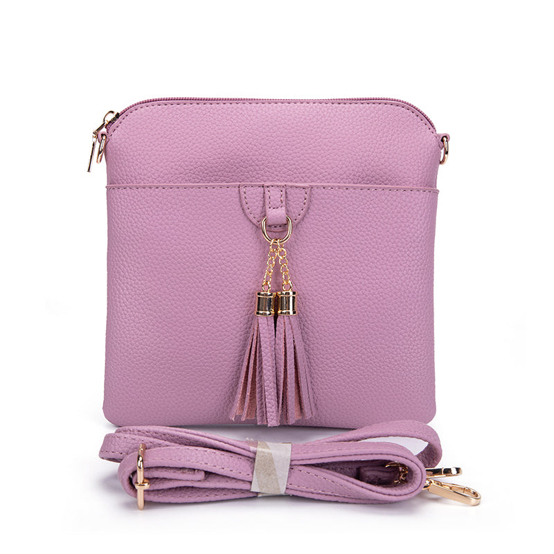 Tassel Charm Crossbody