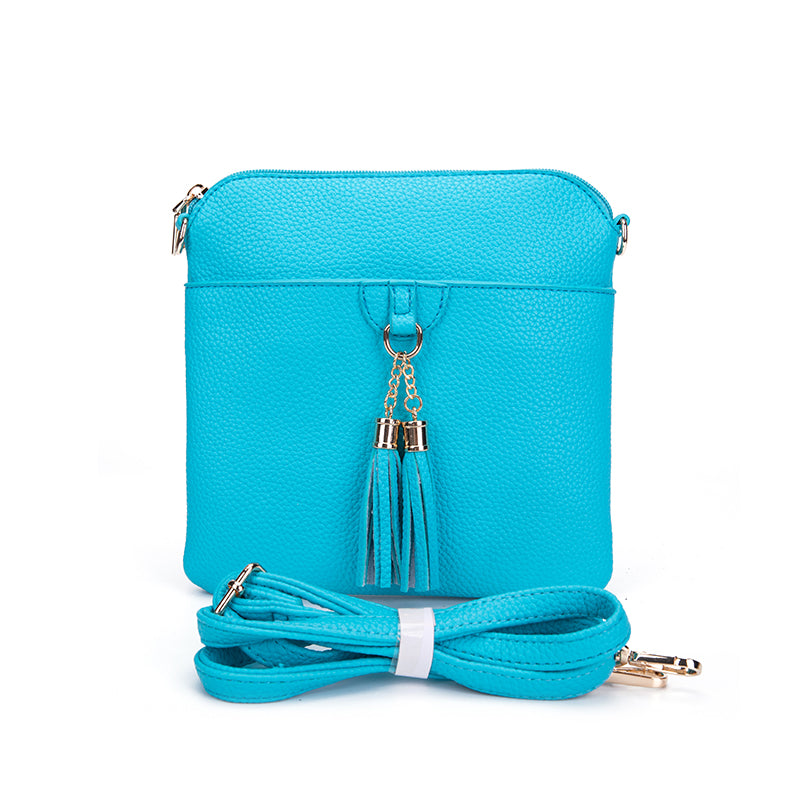 Tassel Charm Crossbody