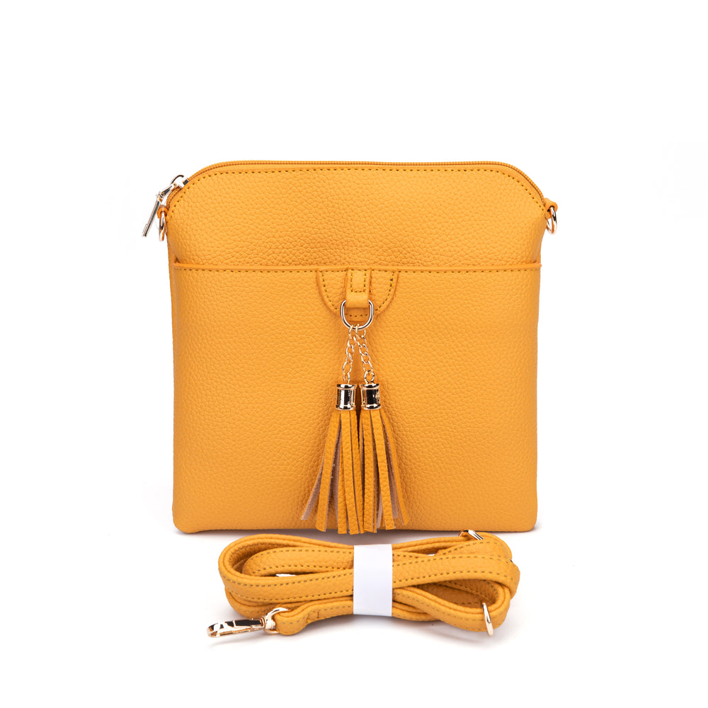 Tassel Charm Crossbody