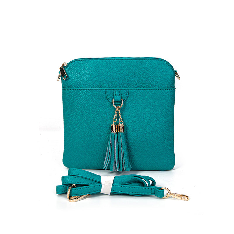 Tassel Charm Crossbody