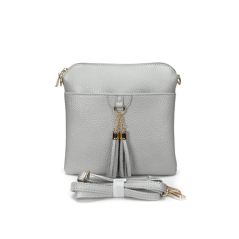 Tassel Charm Crossbody