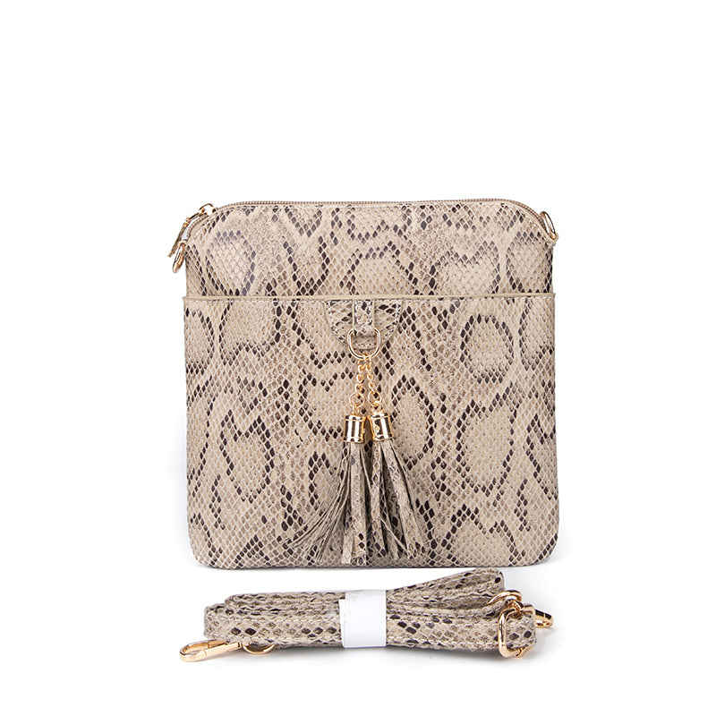 Tassel Charm Crossbody