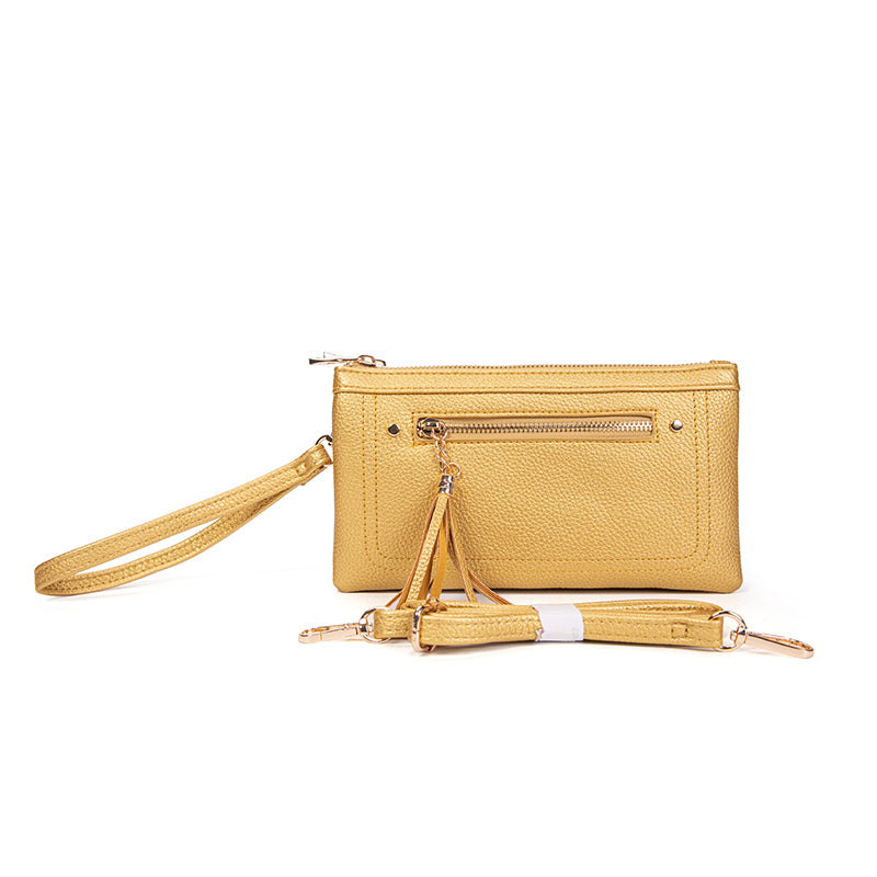 SunnyZip Tassel Clutch