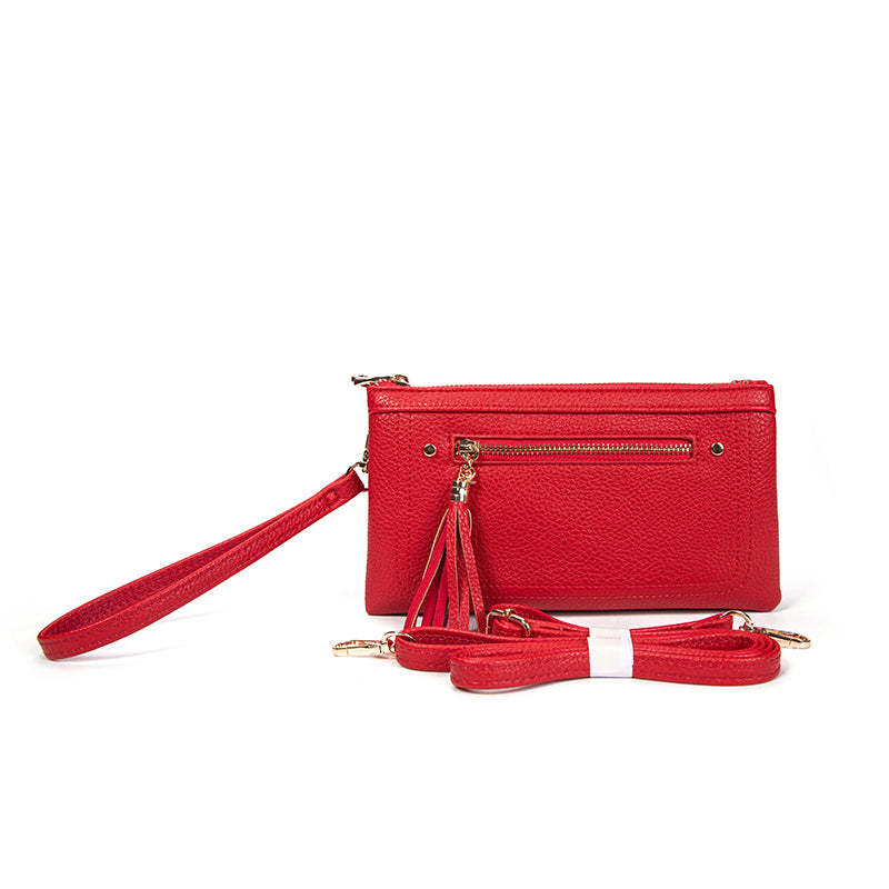 SunnyZip Tassel Clutch