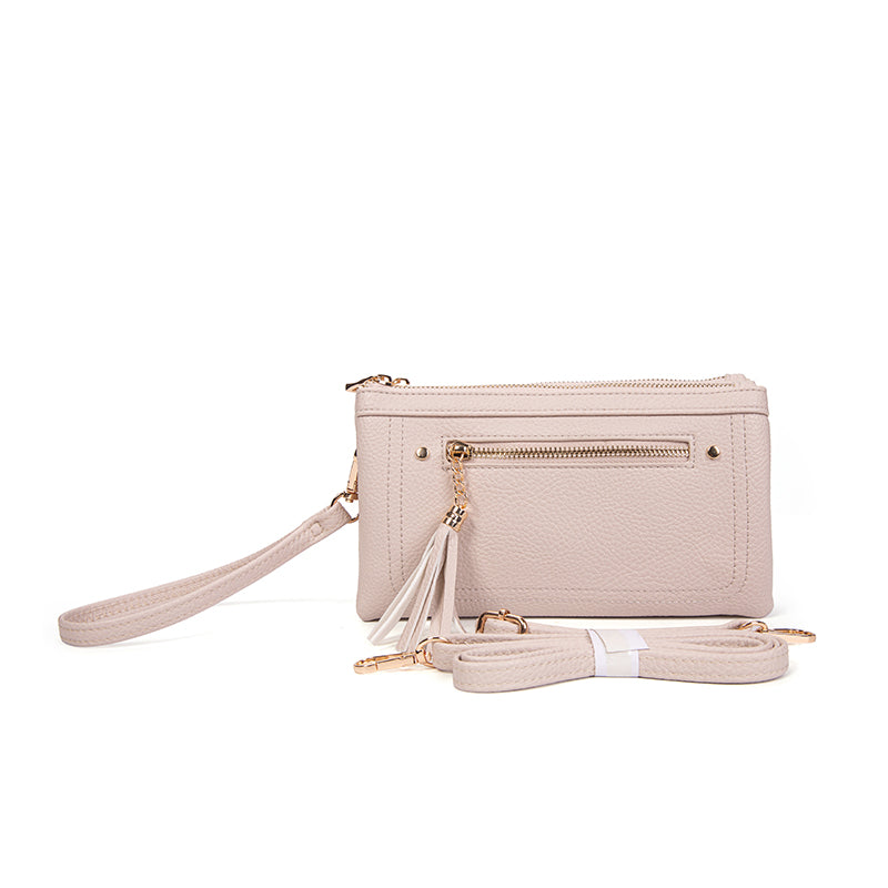 SunnyZip Tassel Clutch