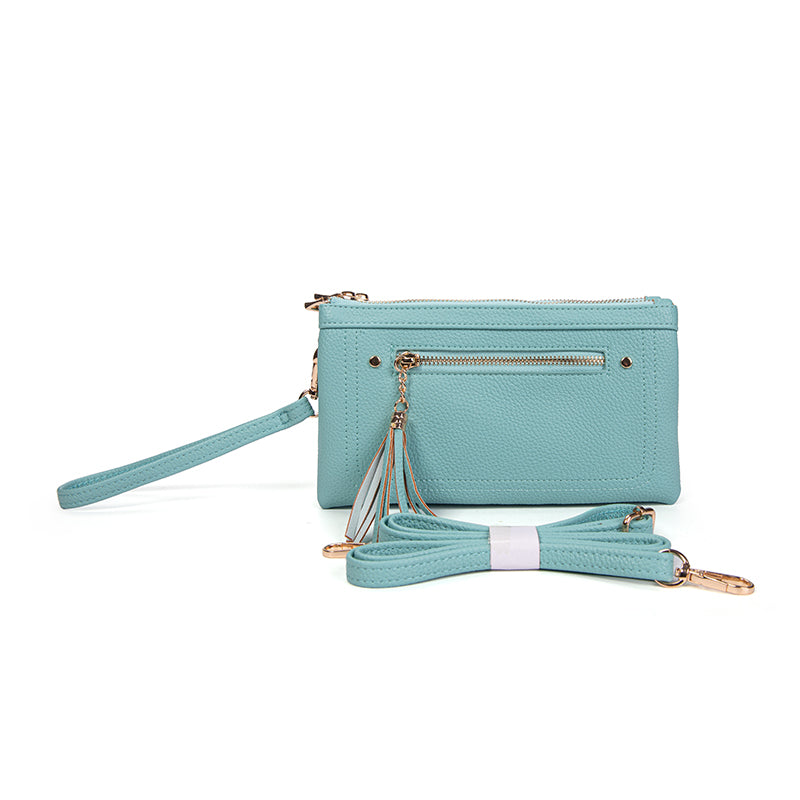 SunnyZip Tassel Clutch