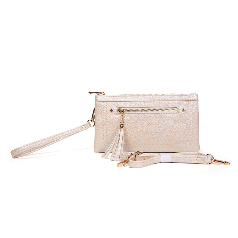 SunnyZip Tassel Clutch