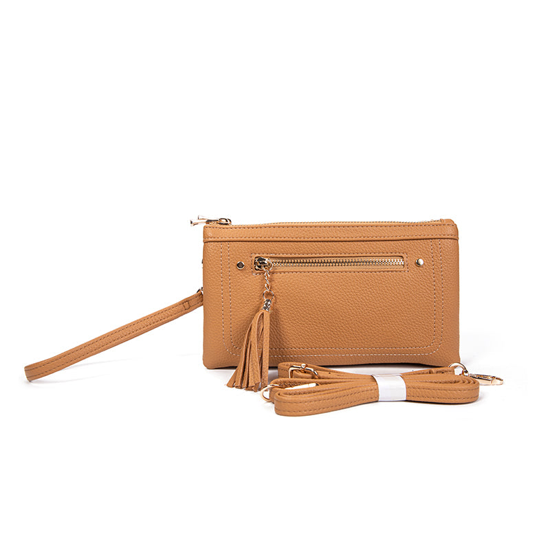 SunnyZip Tassel Clutch