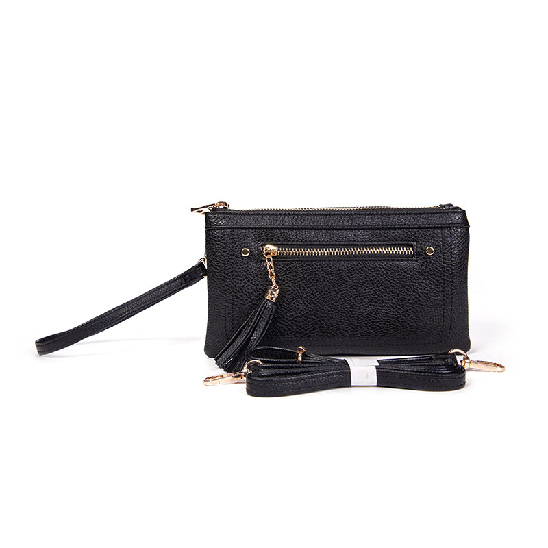 SunnyZip Tassel Clutch