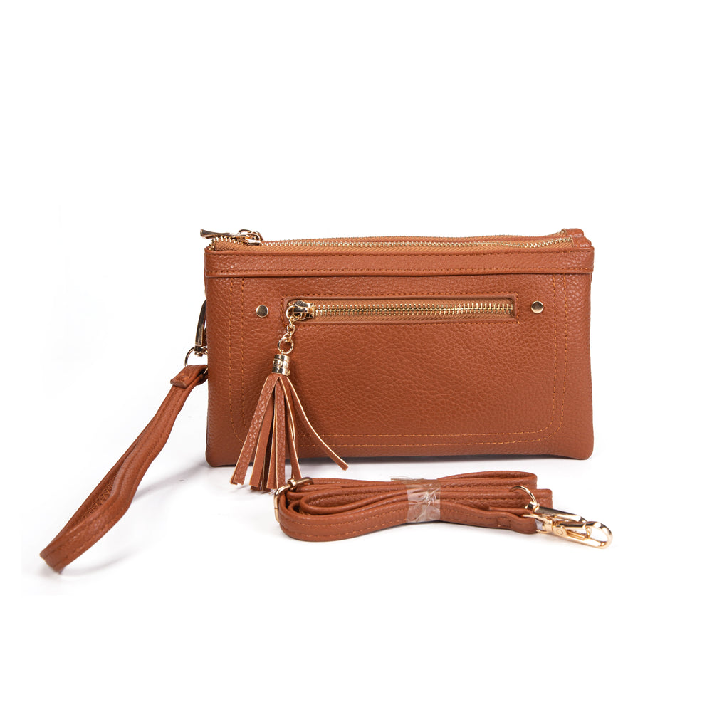SunnyZip Tassel Clutch