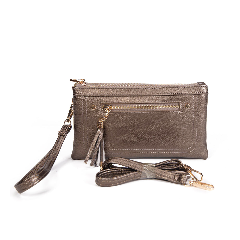 SunnyZip Tassel Clutch