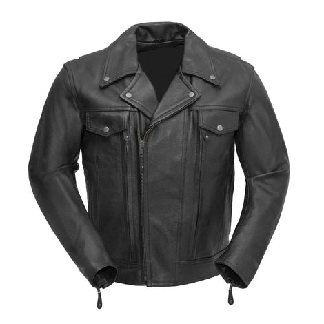 Empire Rider Men's Leather Motorcycle Jacket
