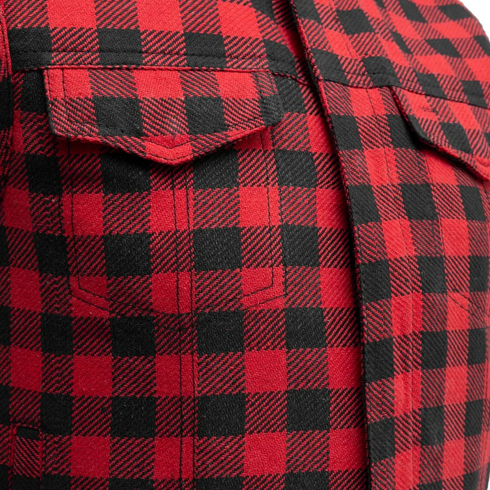 Sharp Shooter Moto Men's Canvas Vest - Recycled