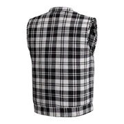 Sharp Shooter Moto Men's Canvas Vest - Recycled