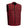 Sharp Shooter Moto Men's Canvas Vest - Recycled