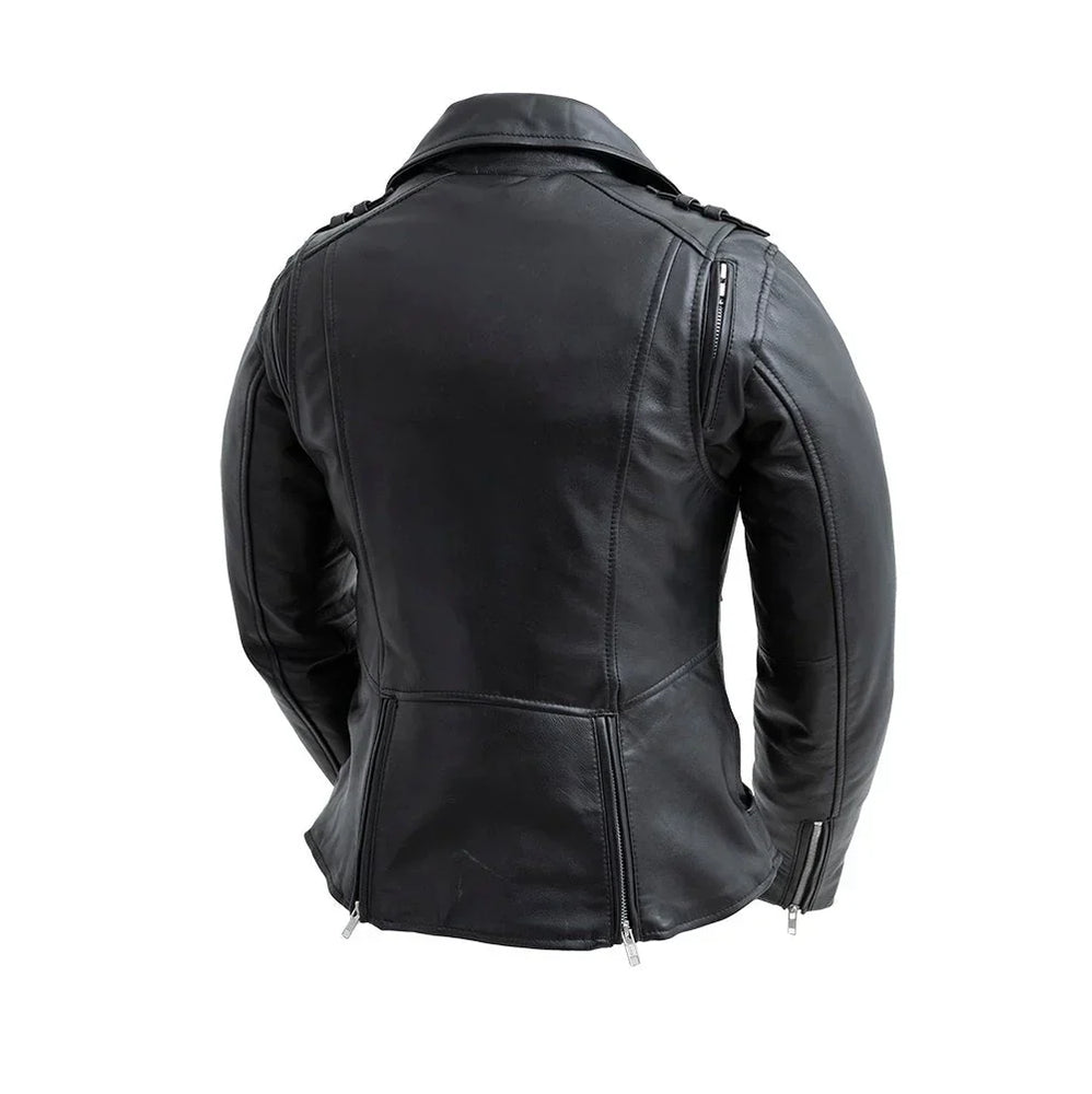 Iron Vixen Women's Motorcycle Leather Jacket