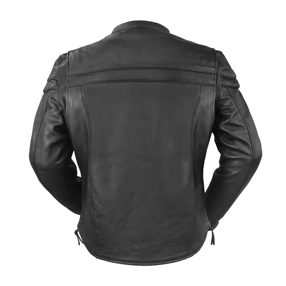 Urban Maverick Men's Leather Motorcycle Jacket
