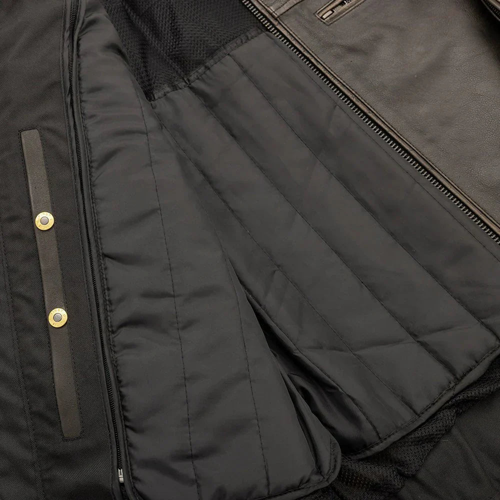 Broadway Icon Men's Leather Motorcycle Jacket