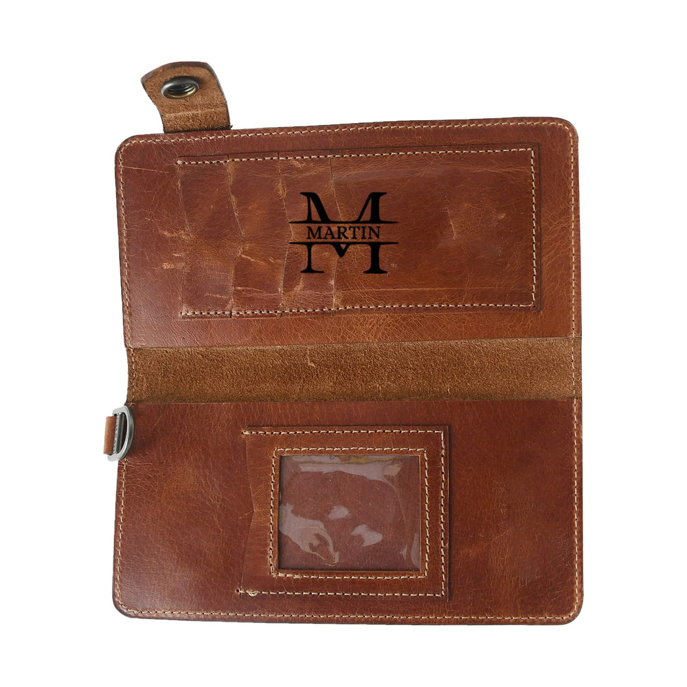 LARGE TRUCKER - Bronco Billfold Wallet