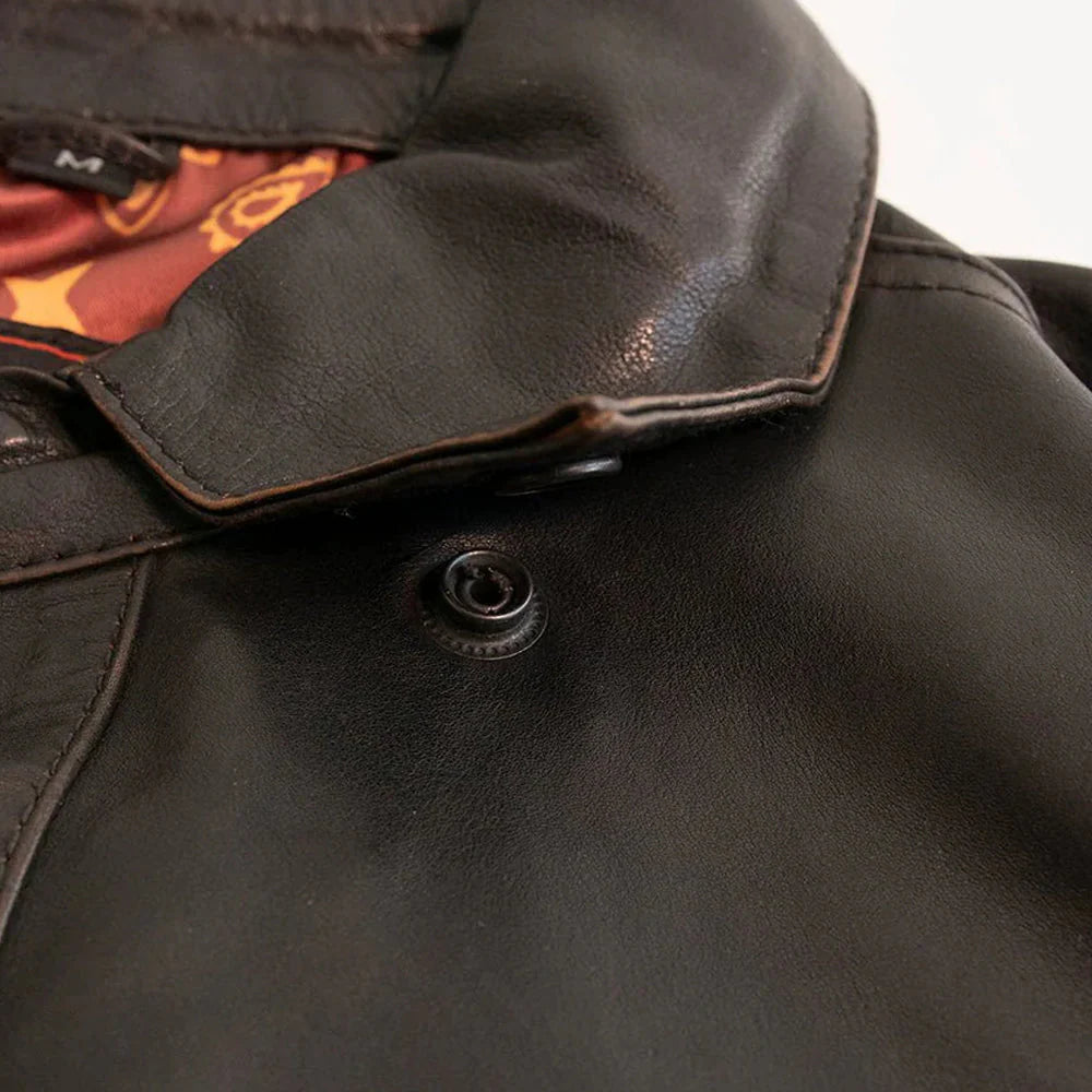 Maduro - Men's Motorcycle Leather Shirt