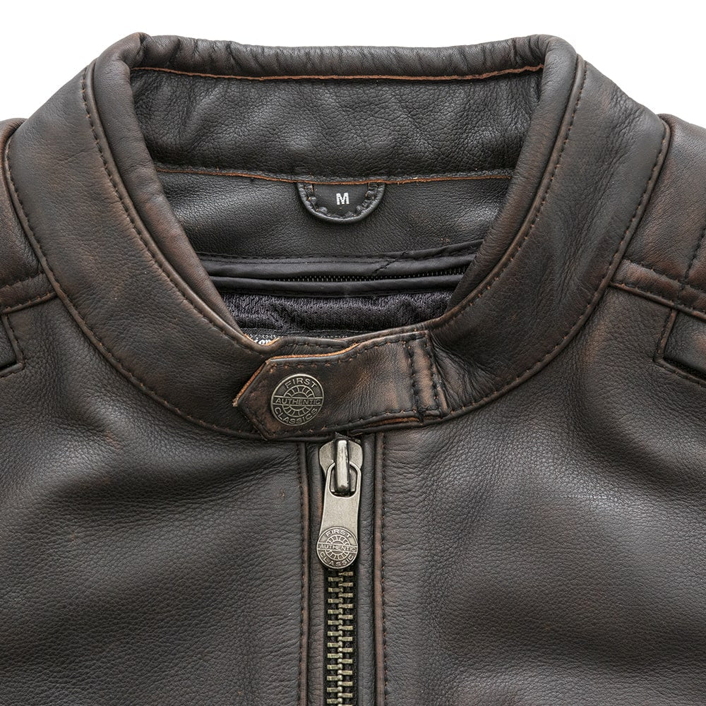 Liberty Luxe Men's Leather Motorcycle Jacket