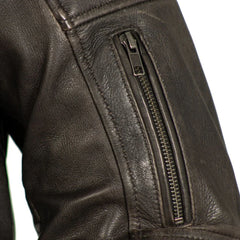 Broadway Icon Men's Leather Motorcycle Jacket