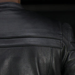 Urban Maverick Men's Leather Motorcycle Jacket