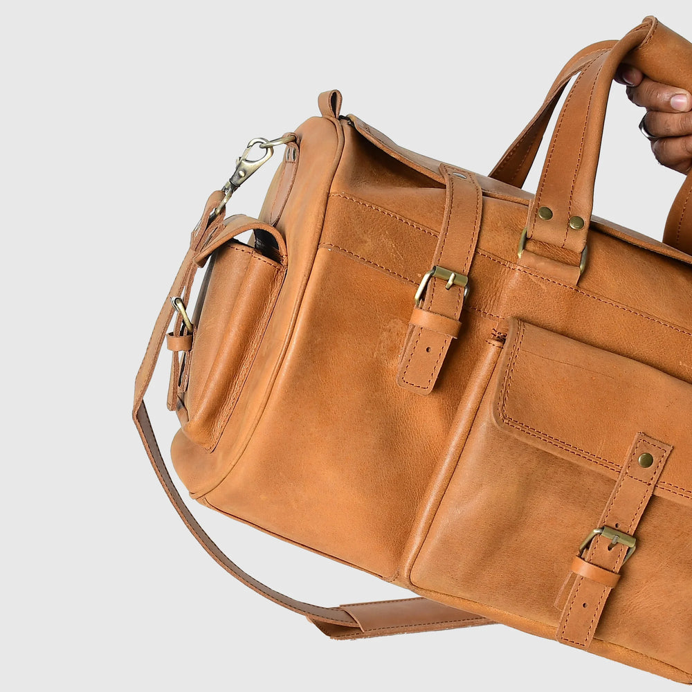 Heritage Voyager Leather Duffel