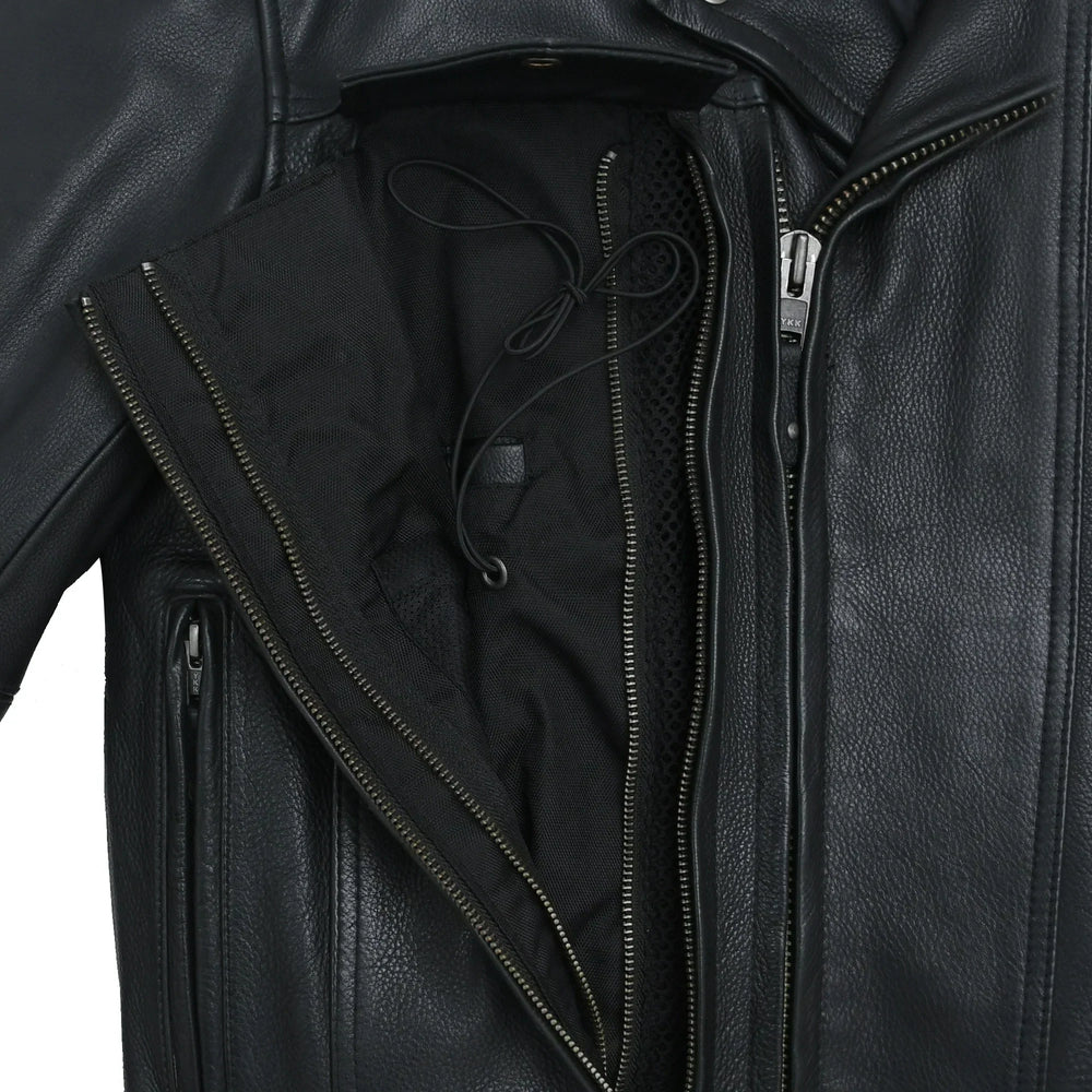Empire Rider Men's Leather Motorcycle Jacket