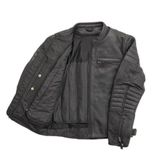 Broadway Icon Men's Leather Motorcycle Jacket