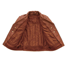 Manhattan Noir Men's Leather Motorcycle Jacket
