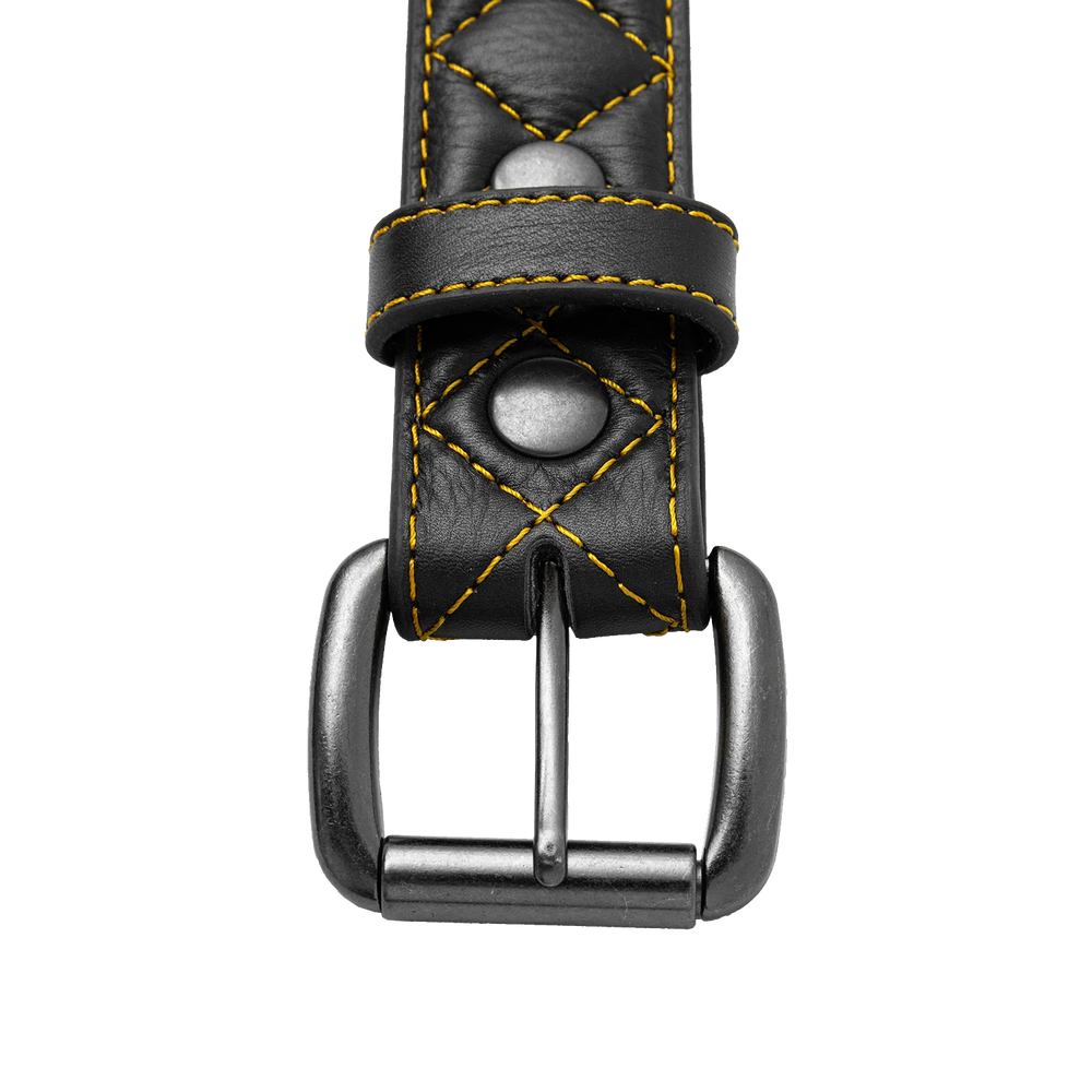 Gold Quilted Belt