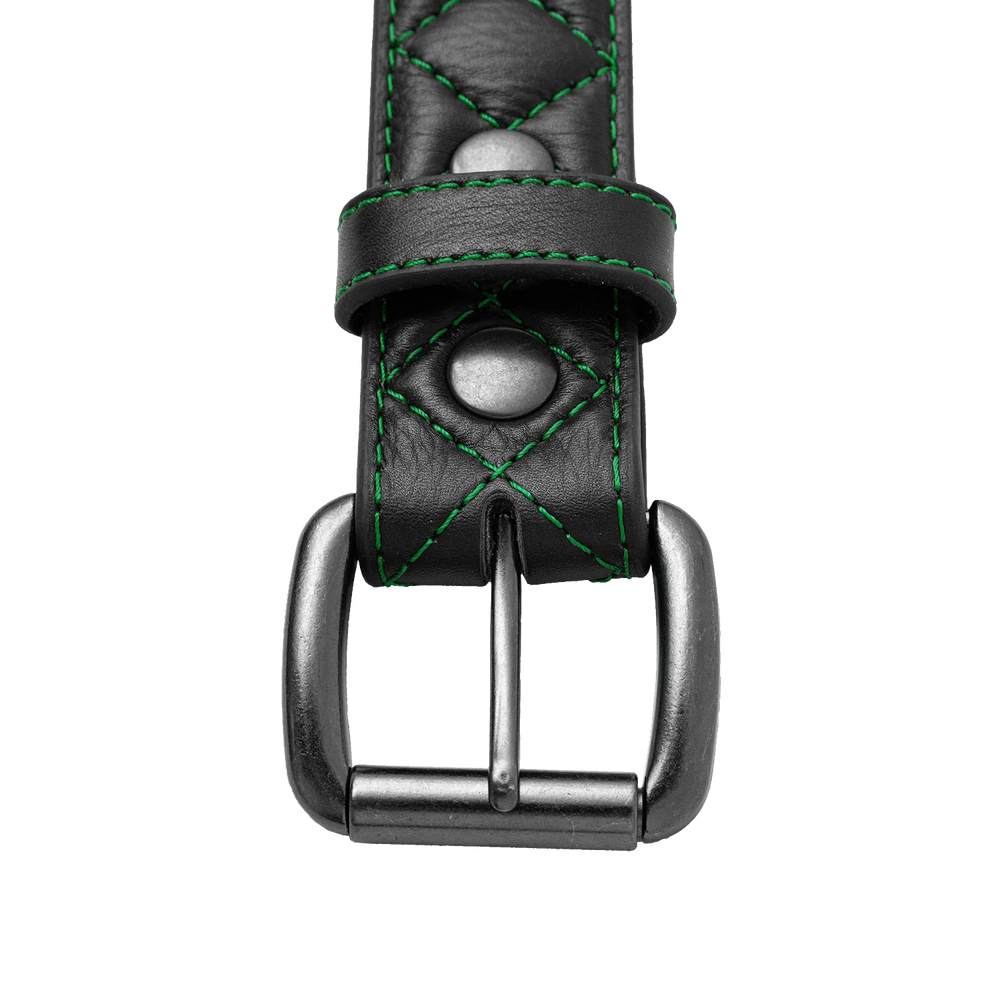 Green Heritage Leather Belt
