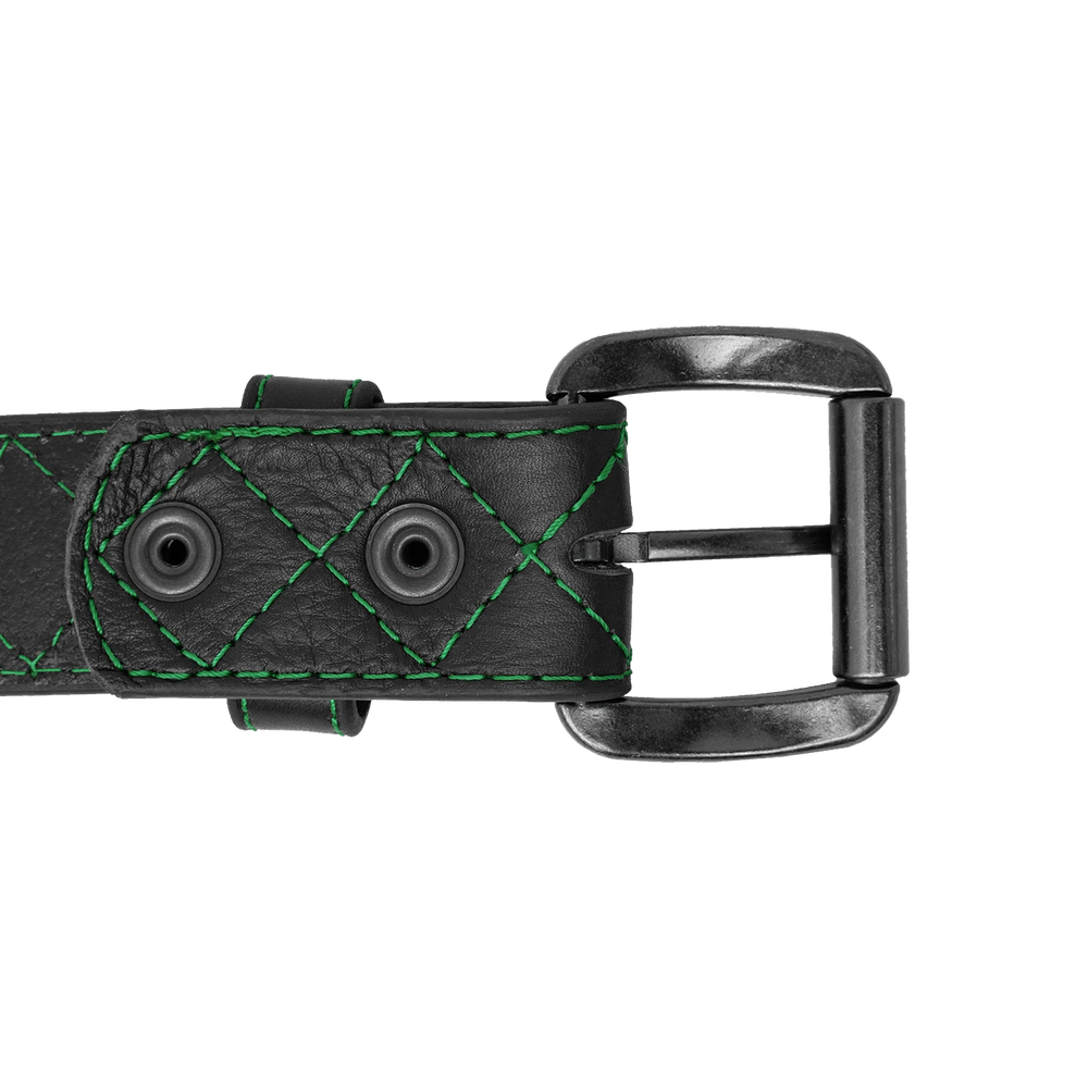 Green Heritage Leather Belt