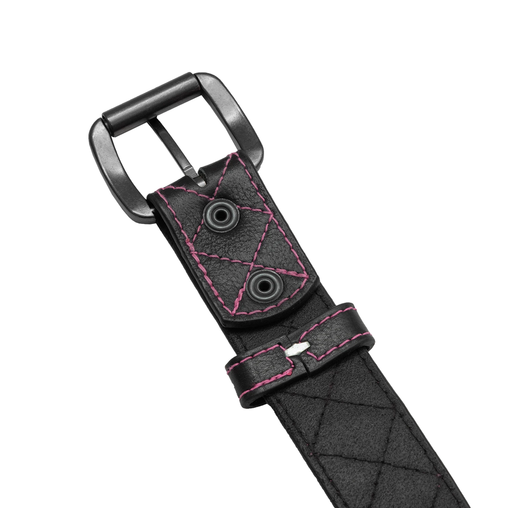 Timeless Quilted Leather Belt