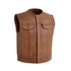 Lowside Men's Motorcycle Leather Vest