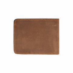 Bifold Wallet - Vegetable Tanned Leather Cognac